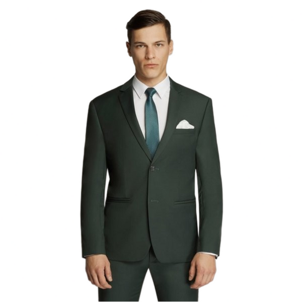 Kelly Country Slim Fit Bottle Green Suit Set - Kelly Country